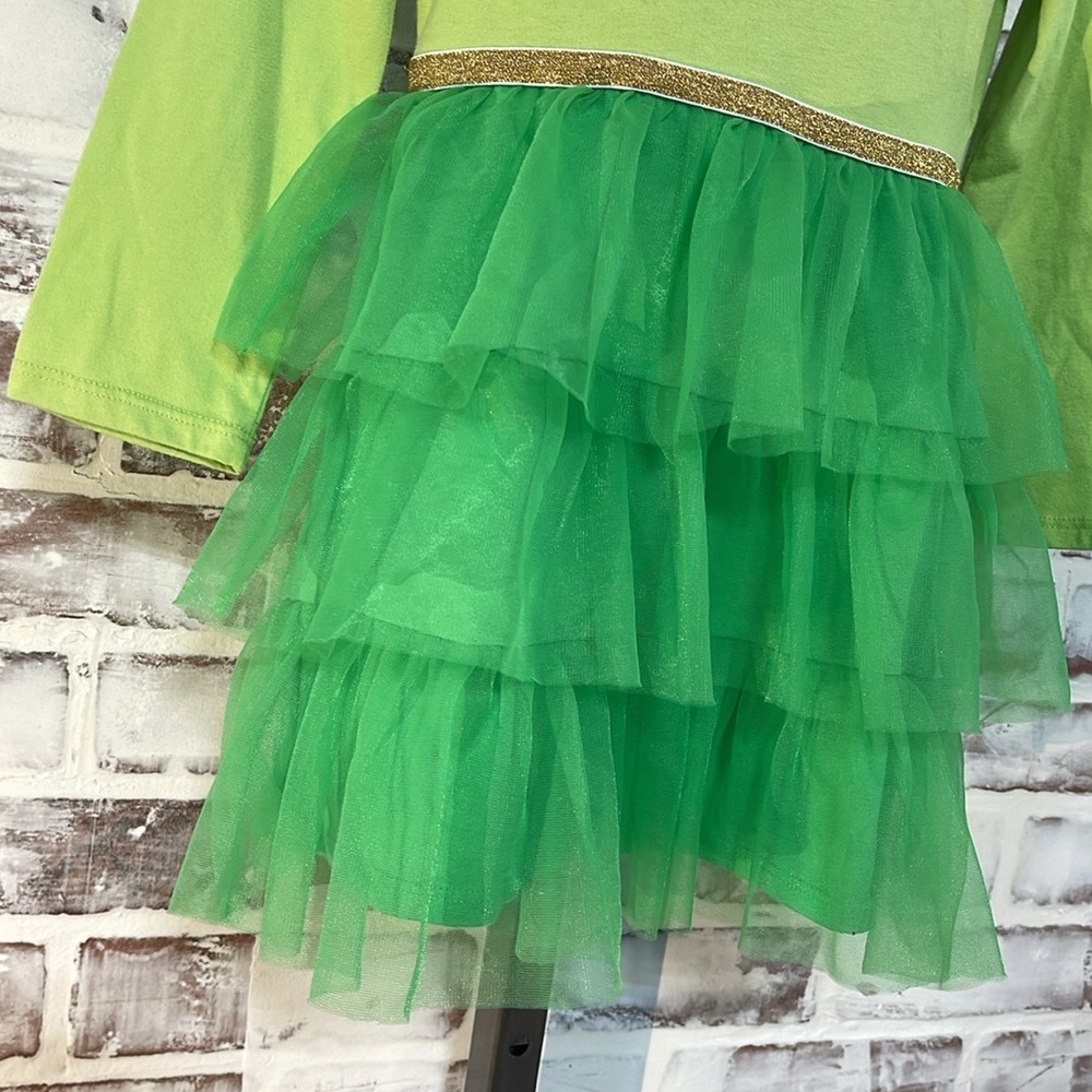 Shamrock tulle dress 4T - Picture 4 of 6